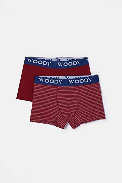 Woody Türkiye 10-16 سنة، طقم من قطعتين للأولاد من نوع بوكسر