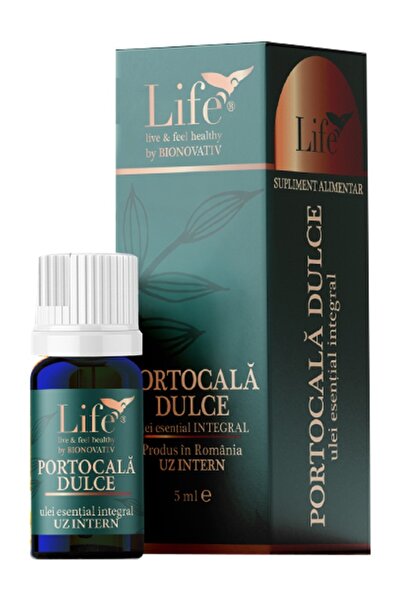 Life Ulei esential integral portocala dulce 5ml