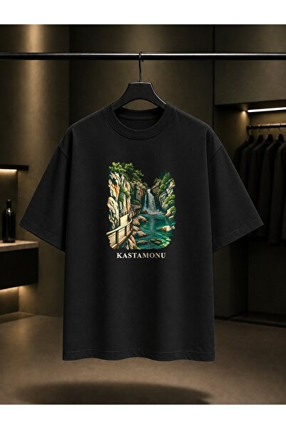 fame-stoned Μπλουζάκι Unisex με στάμπα Kastamonu Horma Canyon Ilıca Waterfall...