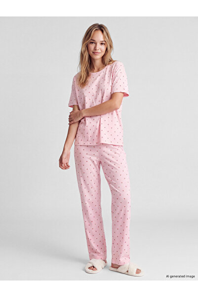 LC Waikiki Alita City with a Difference, Lcw Dream Ecru Combed Cotton Pattern...