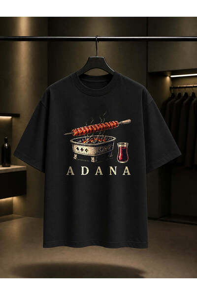 fame-stoned Adana Kebap Printed Unisex 100% Cotton T-Shirt