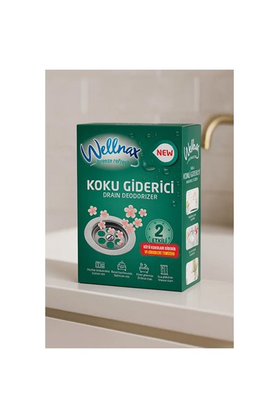 Wellnax Lavabo Koku Giderici Anında Etkili 2x75 g x 4 Adet