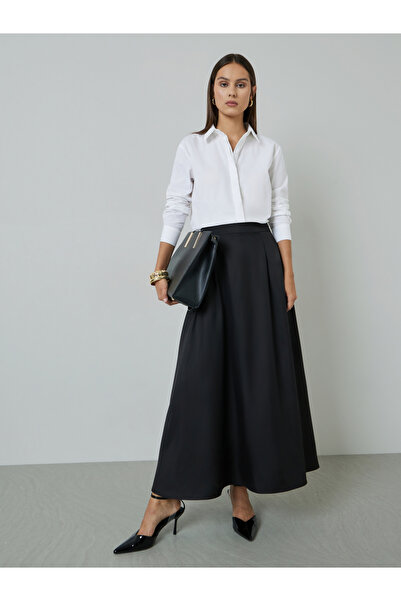 Styli Off White Solid Long Sleeves Regular Fit Shirt