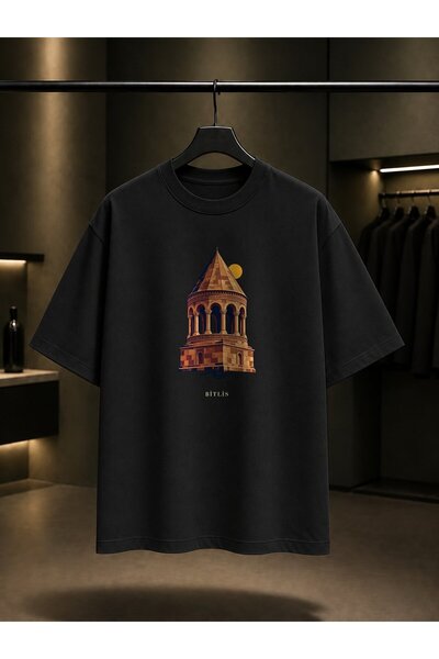 fame-stoned Bitlis Emir Bayındır Kümbeti Printed Unisex 100% Cotton T-Shirt
