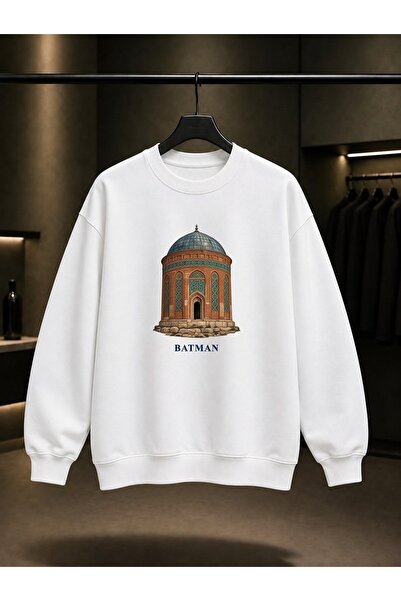 fame-stoned Batman Zeynel Bey Printed Unisex 100% Cotton Sweatshirt