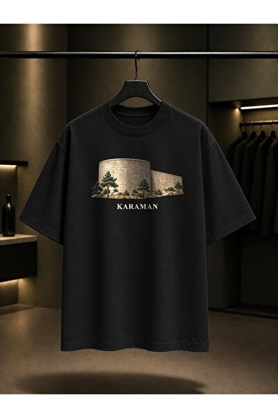 fame-stoned Karaman Castle Printed Unisex 100% Cotton T-Shirt