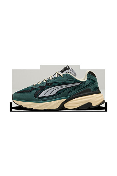 Puma Fade Nitro LS S Yeşil Erkek Yürüyüş ve Koşu Ayakkabısı