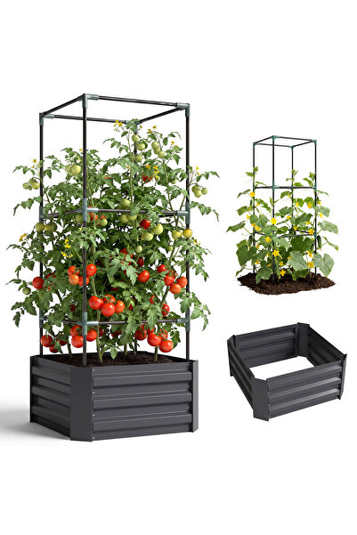 Generic Brand Jardiniere - Gri
