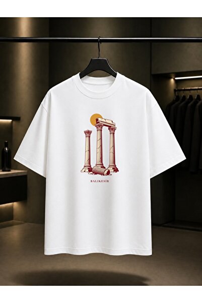 fame-stoned Balıkesir Kyzikos Printed Unisex 100% Cotton T-Shirt