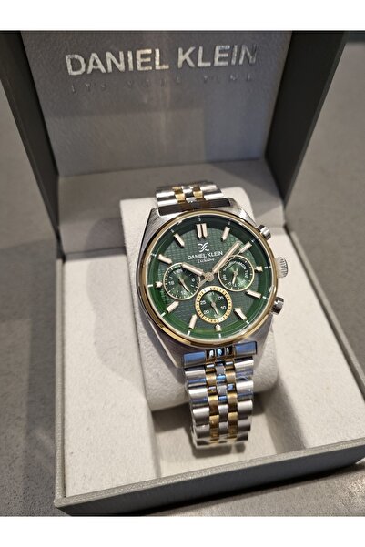 Daniel Klein New Model Green Dial Function Calendar Men's Wristwatch 3 Atm Wa...