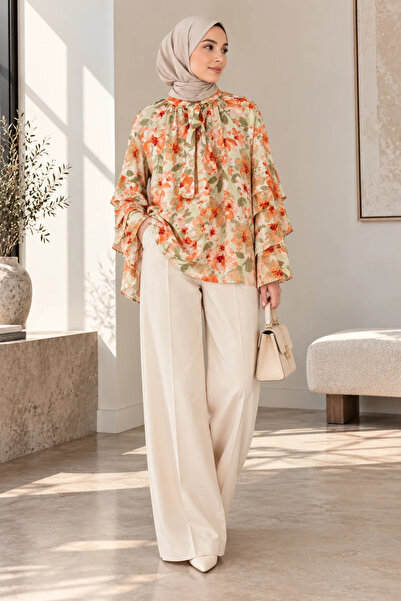 nazzain Floral Pattern Tunic