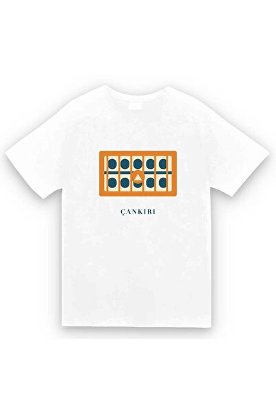 fame-stoned Çankırı Wheat Market Medresesi Printed Unisex 100% Cotton T-Shirt