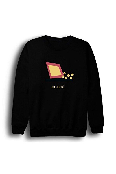 fame-stoned سويت شيرت Elazığ Ağın Leblebisi مطبوع للجنسين مصنوع من القطن بنسب...