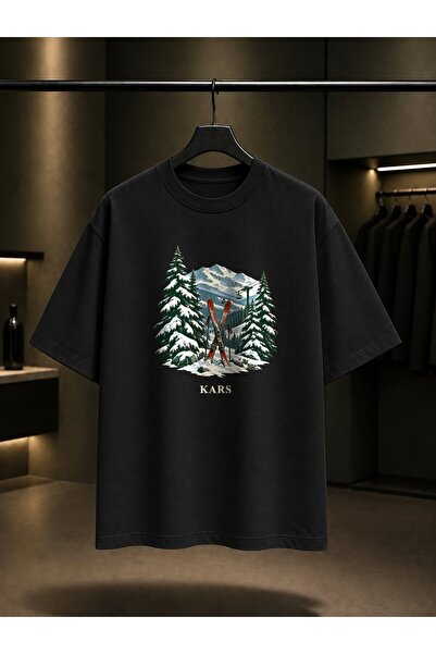 fame-stoned Kars Sarıkamış Printed Unisex 100% Cotton T-Shirt