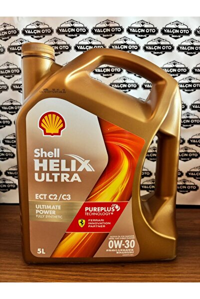 SHELL Helix Ultra ECT C2/C3 0W-30 Motor Yağı 5L