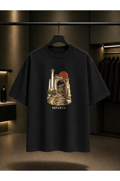 fame-stoned Isparta Pisidia Antiokheia Printed Unisex 100% Cotton T-Shirt