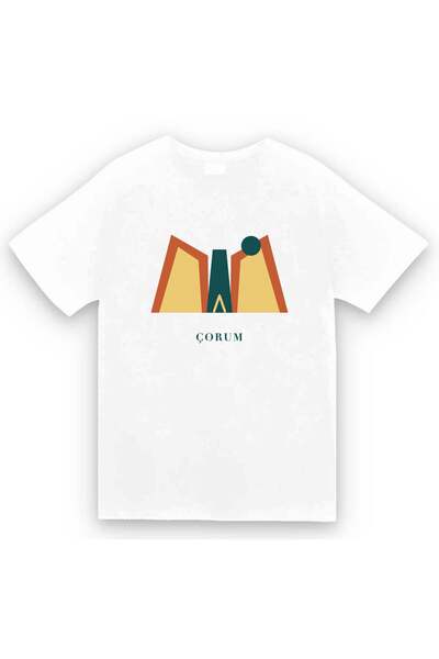 fame-stoned Çorum İncesu Canyon Printed Unisex 100% Cotton T-Shirt