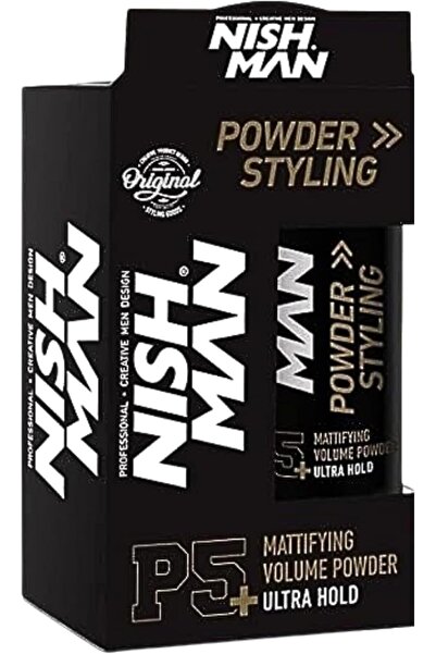 NISHMAN Hair Styling Series (P5+ Powder Wax Ultra Hold, 20gr)