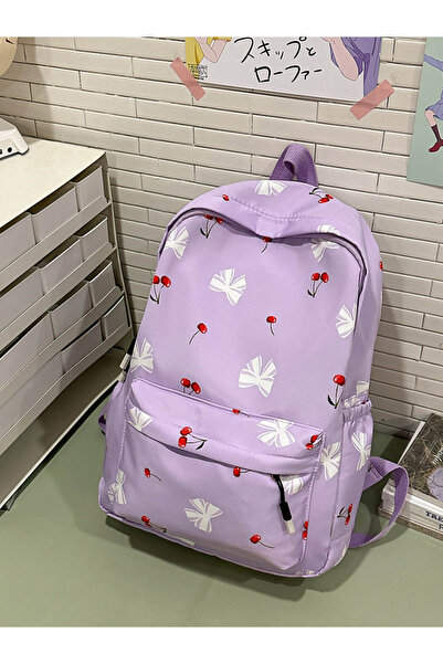 Take Two By Styli Floral Pattern Backpack