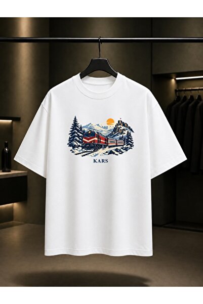fame-stoned Kars East Express Printed Unisex 100% Cotton T-Shirt