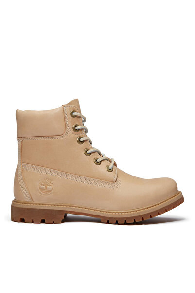 Timberland Premium 6 Inch Lace Up Waterproof Kadın Bej Bot