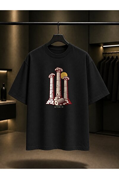 fame-stoned Aydın Didyma Apollon Temple Printed Unisex 100% Cotton T-Shirt