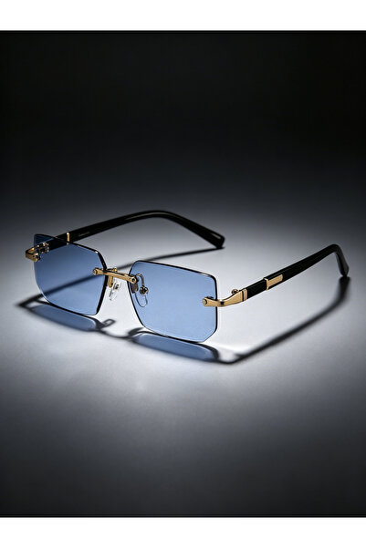 Take Two By Styli Black Rectangle Sunglasses