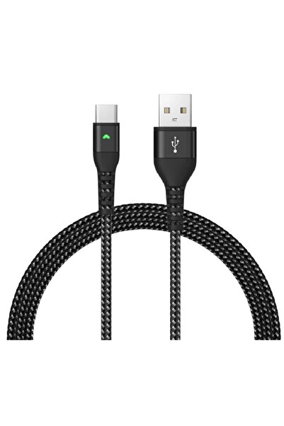 Primo Plus كابل شحن سريع من ماكدودو من USB إلى Type-C، مع مؤشر LED، سلك بيانا...