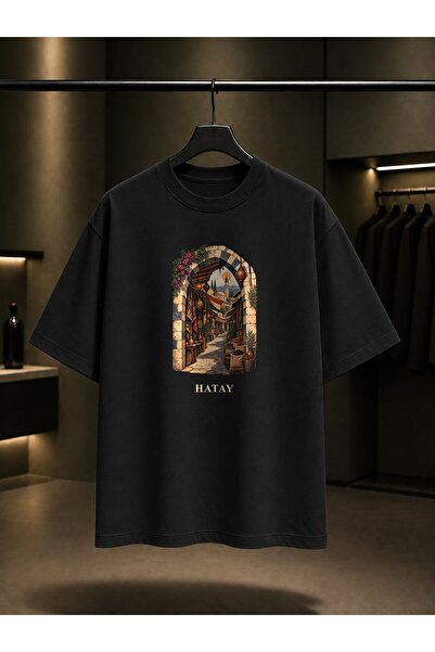 fame-stoned Μπλουζάκι Hatay Uzun Çarşı με στάμπα Unisex από 100% βαμβάκι
