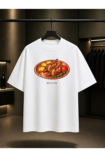 fame-stoned Bilecik Quail Kebab Printed Unisex 100% Cotton T-Shirt