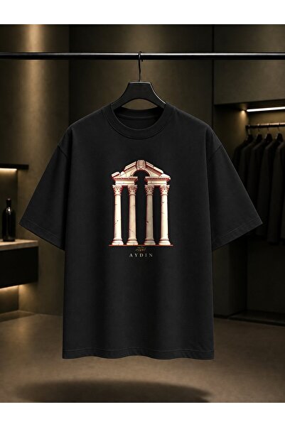 fame-stoned Aydın Afrodisias Printed Unisex 100% Cotton T-Shirt