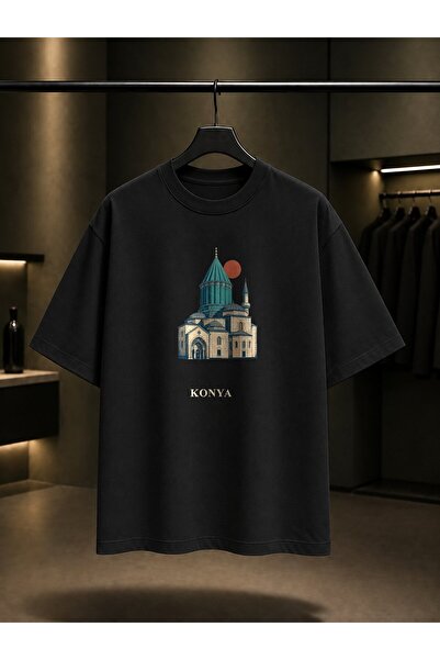 fame-stoned Konya Mevlana Museum Printed Unisex 100% Cotton T-Shirt