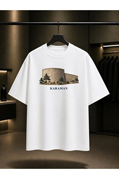 fame-stoned Karaman Castle Printed Unisex 100% Cotton T-Shirt