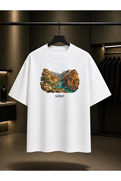 fame-stoned Siirt Botan Valley Printed Unisex 100% Cotton T-Shirt