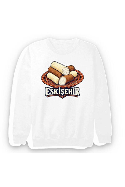 fame-stoned Eskişehir Met Helvası Printed Unisex 100% Cotton Sweatshirt