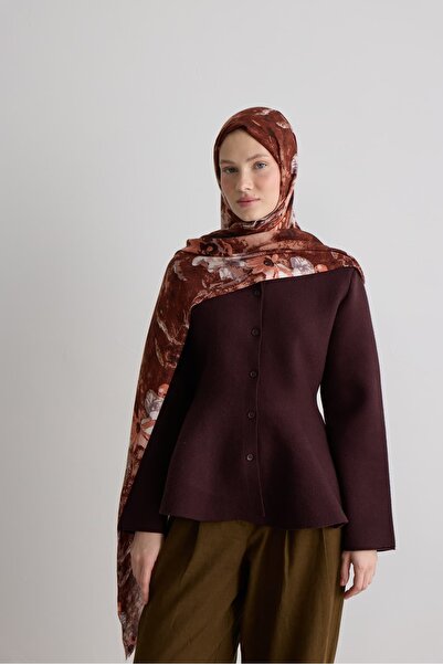 Modakaşmir Meadow Pattern Nua Viscose Shawl