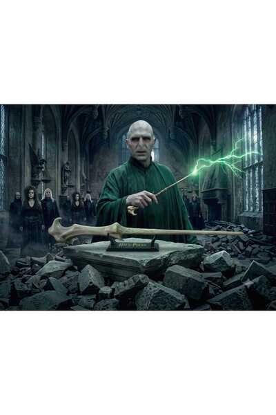 babilsanat voldemort asası harry potter filmi nesne 34 cm (stand hediyeli)