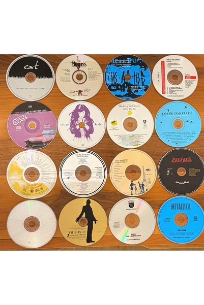 RAKS MÜZİK YAPIM 16 Tane Yabancı Cd Lotu (Kartonet ve Kutuları Yoktur Sadece Fotoğraftaki Cd'ler Gönderilecektir)