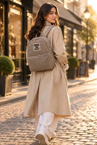 Monalisa Home Gray Daily Use Backpack