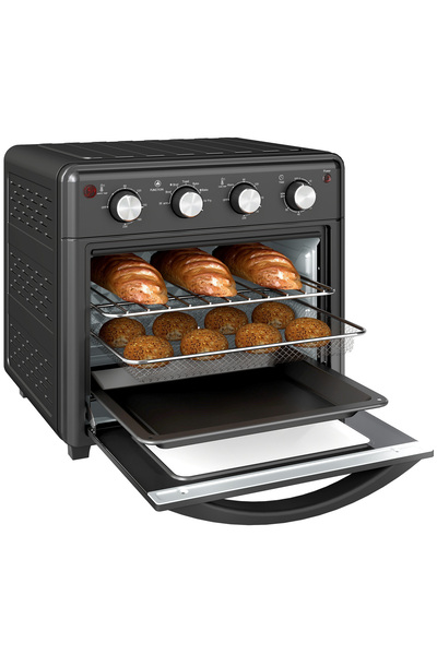 Generic Brand Mini-cuptor, friteuză cu aer cald, 90–230 ° C, 7 programe, acce...