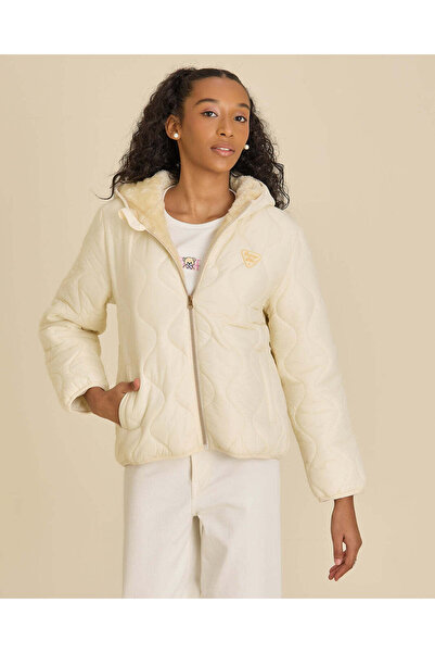 REDTAG Men Beige Basic Puffer Jacket