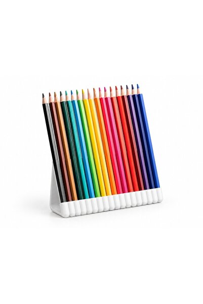 OEM Organizator pentru creioane colorate, design înclinat cu compartimente in...