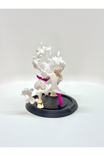 Dest Studio 3D Monkey D. Luffy - Gear 5 (One Piece) Figürü (10 cm)