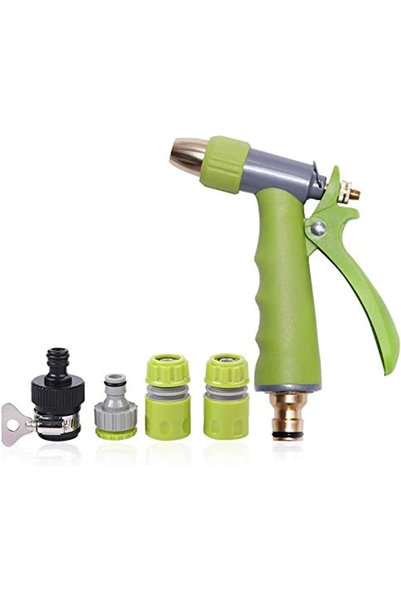 GENERIC4 Hylan Garden Hose Spray Nozzle Water Sprayer Gun Garden Sprinkler Ca...