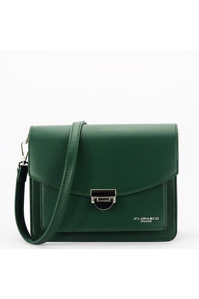 Flora&Co Paris Geantă verde închis mediu F8529 14