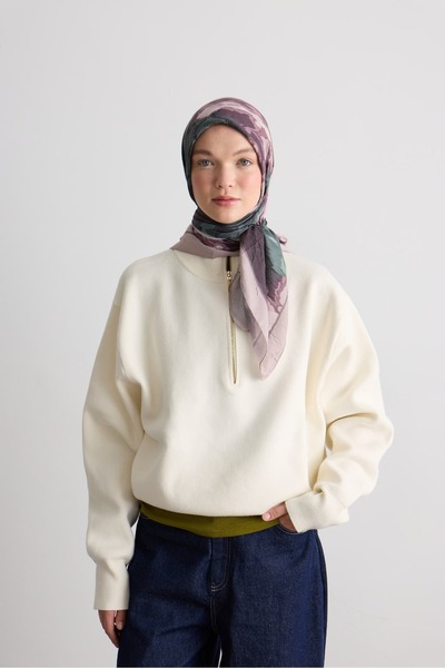 Modakaşmir Camouflage Pattern Bamboo Scarf