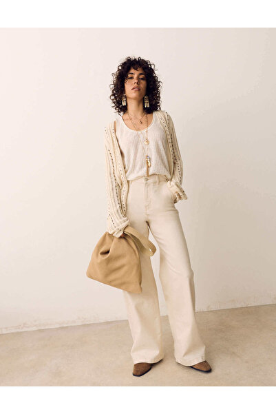 Marks & Spencer Yüksek Bel Wide Leg Pantolon