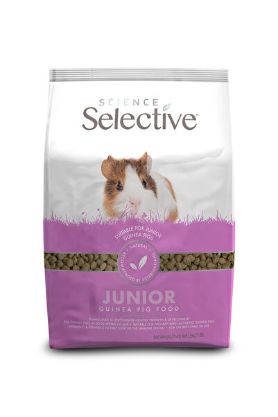 Science Selective Hrana pentru porcusorii de Guineea, Junior, Science Selecti...