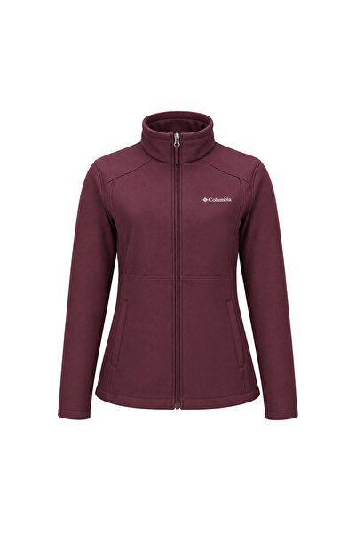 Columbia Kurser Ridge III Softshell Jacket 2085021-607 Kadın Ceket Bordo