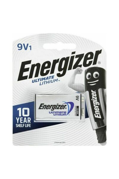 Energizer Ultimate Lithium 9V μπαταρία λιθίου 1τμχ